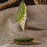 Begonia Leaves Earrings