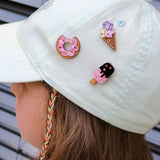 Ice Cream Pin - Pink