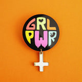 Girl Power Brooch