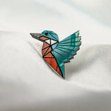 Kingfisher Pin