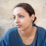 Minimalist Studs - Rainbow Flakes