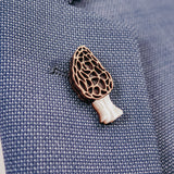Morel Mushroom Pin