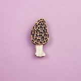 Morel Mushroom Pin