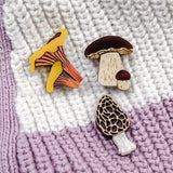 Morel Mushroom Pin