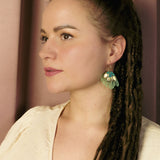 Organic Floral Hoops - Mint