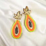 Papaya Earrings