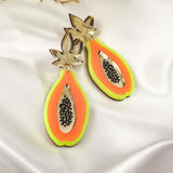 Papaya Earrings