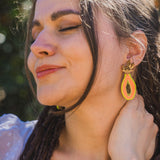 Papaya Earrings