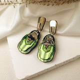 Rose Chafer Earrings