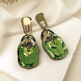 Rose Chafer Earrings