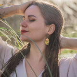 Rose Chafer Earrings