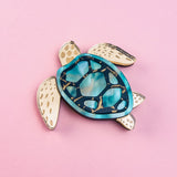 Sea Turtle Brooch