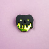 Spooky Apple Pin